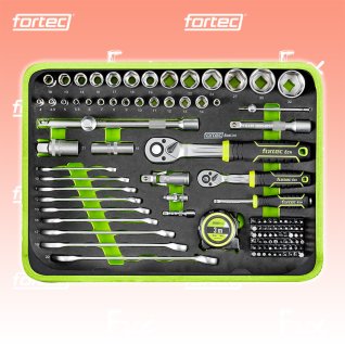 fortec Werkzeuge FT30065 ABS-Werkzeugkoffer 200 Eco-Line 