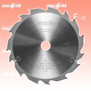Mafell KSB-WL160 GT Sägeblatt 160 mm Wood Rip Cut
