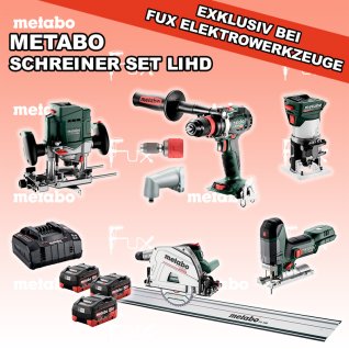 Metabo Schreiner Set 2  LiHD