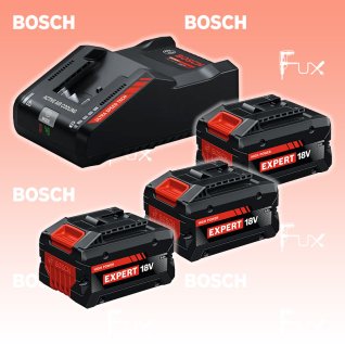 Bosch Expert 3x EXBA18V-80 + EXAL18V-160 Starter-Set