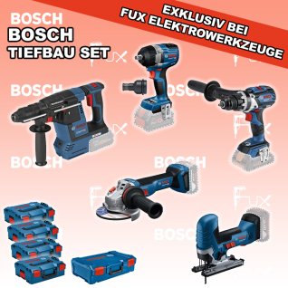 Bosch Professional Tiefbau Set 4 SOLO