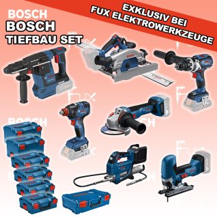 Bosch Professional Tiefbau Set 8 SOLO