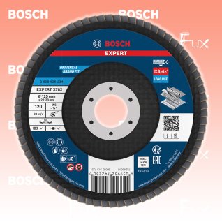 Bosch Expert Fächerschleifscheibe X782, ⌀ 125 mm, Korn 120