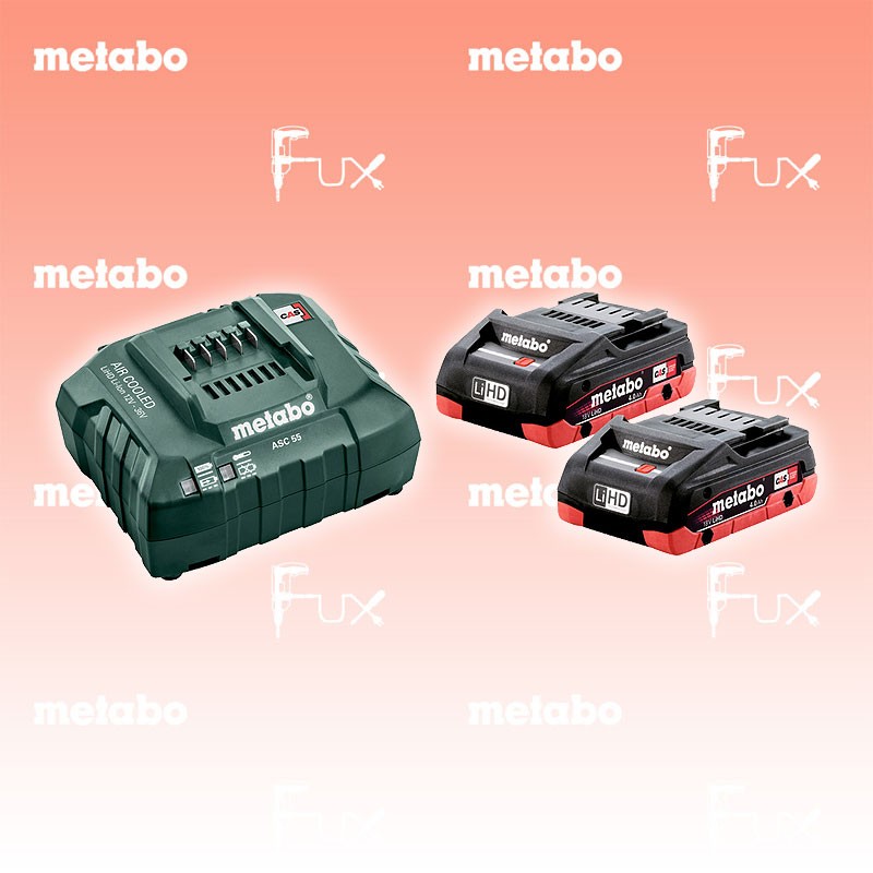 Metabo Basis-Set 4.0 Ah LiHD 2x Akkupack