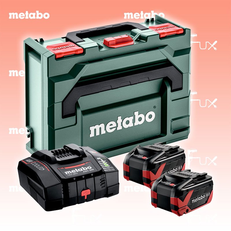 Metabo Basis-Set 8.0 Ah LiHDX Akkupack